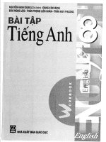 bài tập tiếng anh lớp 8 