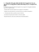 Lý thuyết công thức phân tử hợp chất hữu cơ