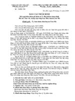 BÁO cáo THẨM ĐỊNH kết QUẢ đấu THẦU gói THẤU số 2  bảo HIỂM CÔNG TRÌNH , dự án nạo vét NÂNG cấp SÔNG TRỤC bút HUYỆN yên mô