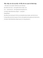 Bài 1 trang 33 sgk hóa học 8