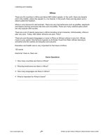 Listening and reading skill beginer