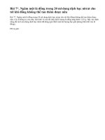 Bài 7 trang 51 sgk hoá học 9