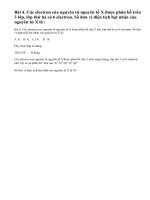 Bài 4 trang 22 sgk hoá học 10