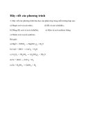 Bài 3 trang 14 sgk hóa học 9