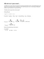 Bài 10 trang 213 sgk hóa học 11