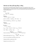 Bài 6 trang 45 sgk hóa học 11