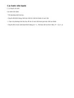 Lý thuyết Tính theo phương trình hóa học.