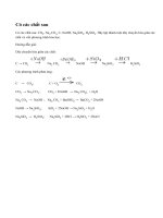 Bài 3 trang 86 sgk Hóa học lớp 11