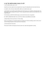 Lý thuyết sự ăn mòn kim loại và sự bảo vệ kim loại không bị ăn mòn