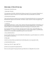 Lý thuyết liên kết ion - tinh thể ion