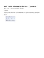 Bài 6 trang 83 sgk hoá học 10