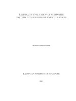 Reliability evaluation of composite systems with renewable energy sources 