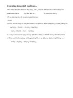 Bài 3 trang 33 sgk hóa học 9