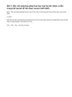 Bài 3 trang sgk hoá học 9