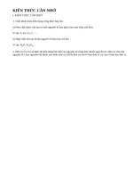 Lý thuyết bài luyện tập 2