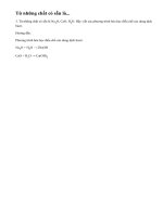 Bài 3 trang 25 sgk hóa học 9