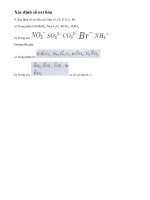 Bài 9 trang 76 sgk hóa học 10