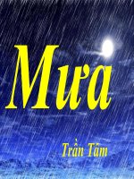 Bài giảng tiếng việt 3 tuần 34 bài tập đọc   mưa 