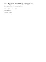 Bài 1 trang 27 sgk hoá học 10