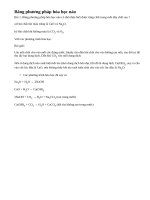 Bài 1 trang 9 sgk hóa học 9