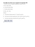 Bài 7 trang 74 sgk hóa học 10