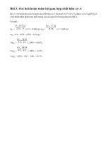 Bài 3 trang 91 sgk hoá học 11