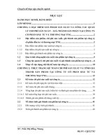 Hoàn thiện kế toán chi phí sản xuất và tính giá thành sản phẩm may mặc tại công ty cổ phần đầu tư và thương mại TNG