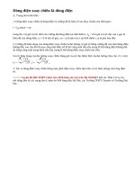 Lý thuyết Đại cương về dòng điện xoay chiều.