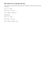 Bài 7 trang 58 sgk hóa học 8