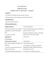 Giáo án tiếng việt 4 tuần 5 bài luyện từ và câu   mở rộng vốn từ trung thực   tự trọng 