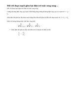 Lý thuyết Đoạn mạch song song