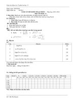 GIÁO án đề KIỂM TRA 15 PHÚT môn TIN học 11 