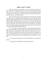 ứng dụng mốt số kỹ thuật hiện đại trong tổng hợp peptid 