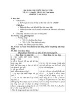 Giáo án tin 11  bài 18 dữ LIệU TRÊN TRANG TíNH 