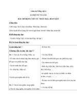 Giáo án tiếng việt 4 tuần 3 bài luyện từ và câu   mở rộng vốn từ nhân hậu   đoàn kết 