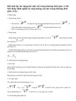 Lý thuyết Động lượng - Định luật bảo toàn động lượng