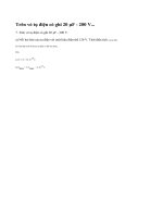 Bài 7 - Trang 33 - SGK Vật lí 11