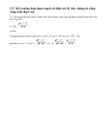 Bài C5 trang 36 sgk Vật lí 9