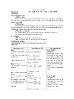 Giáo án toán 11   tự chọn 11 bài tập 