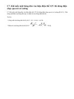 Bài C7 trang 36 sgk Vật lí 9