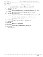 Giáo án tin nghề văn phòng   TRÌNH bày TRANG TÍNH ĐỊNH DẠNG ô 