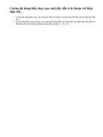 Lý thuyết Sự phụ thuộc của cường độ dòng điện vào hiệu điện thế giữa hai đầu dây dẫn.