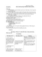 Giáo án toán 11   tự chọn 20 bài tập hai mặt phẳng song song 