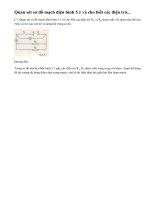 Bài C1 trang 14 sgk vật lí 9