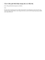 Câu 4 - trang 38 SGK vật lý 8