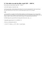 Bài 8 trang 49 - Sách giáo khoa vật lí 11