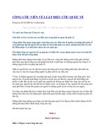 CÔNG ước VIÊN về LUẬT điều ước QUỐC