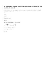 Bài 9 trang 27 sgk Vật lí 10