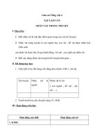 Giáo án tiếng việt 4 tuần 1 bài tập làm văn   nhân vật trong truyện 