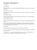 Lý thuyết nội năng và sự biến thiên nội năng